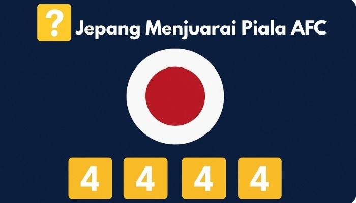 Bocoran Kunci Jawaban Trivia Kuis FC Mobile 2025: Berapa kali Jepang Menjuarai Piala Asia AFC ?