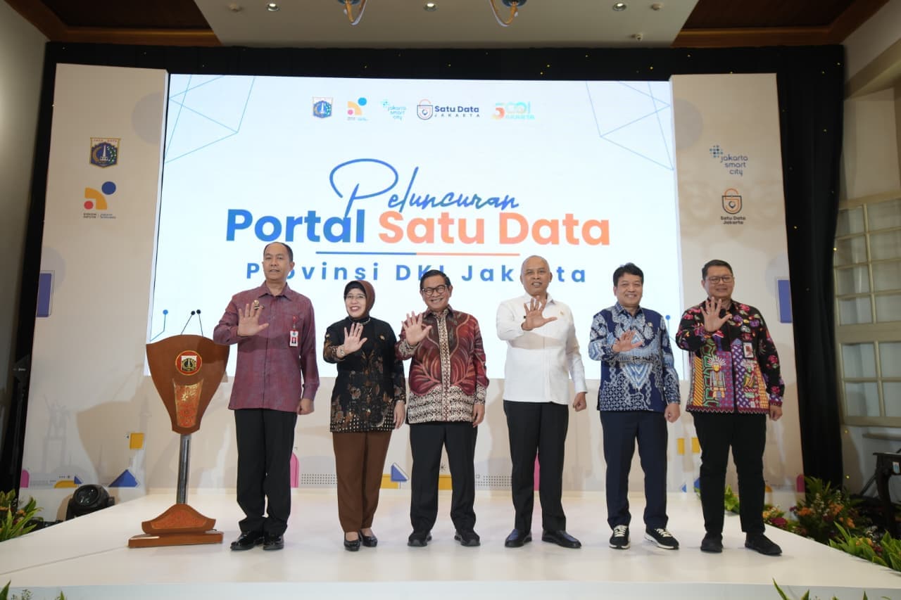 Pramono Luncurkan Portal Satu Data Jakarta untuk Penguatan Ekosistem Digital