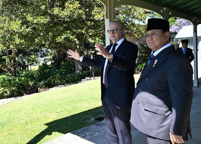 Presiden Prabowo Gelar Pertemuan Empat Mata di Kediaman Pribadi PM Albanese, Ekonomi dan Pertahanan Jadi Fokus Utama