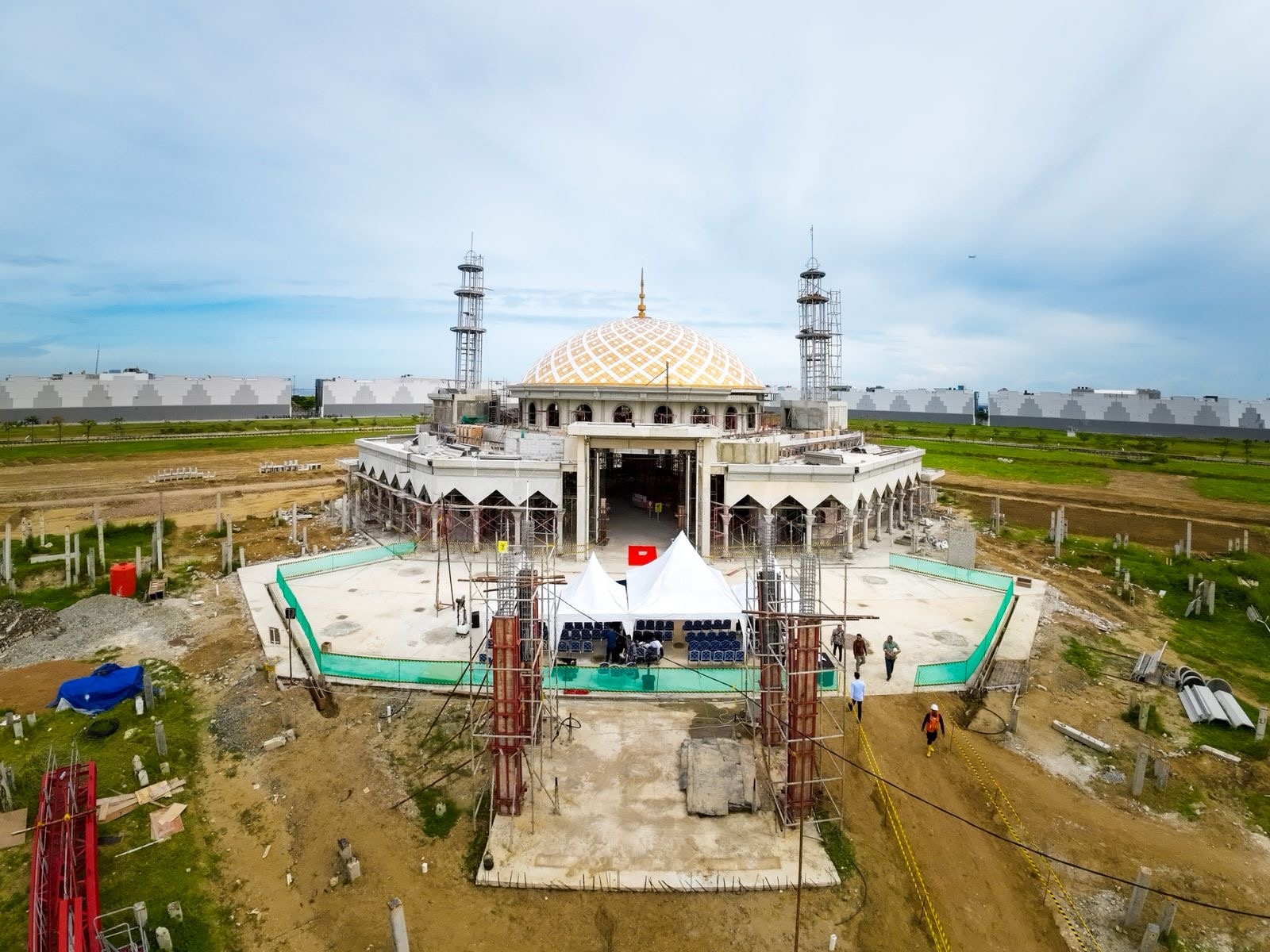 Masjid Al Ikhlas PIK Mulai Tahap Finishing, Hadirkan Ruang Ibadah Berkarakter Islam Klasik