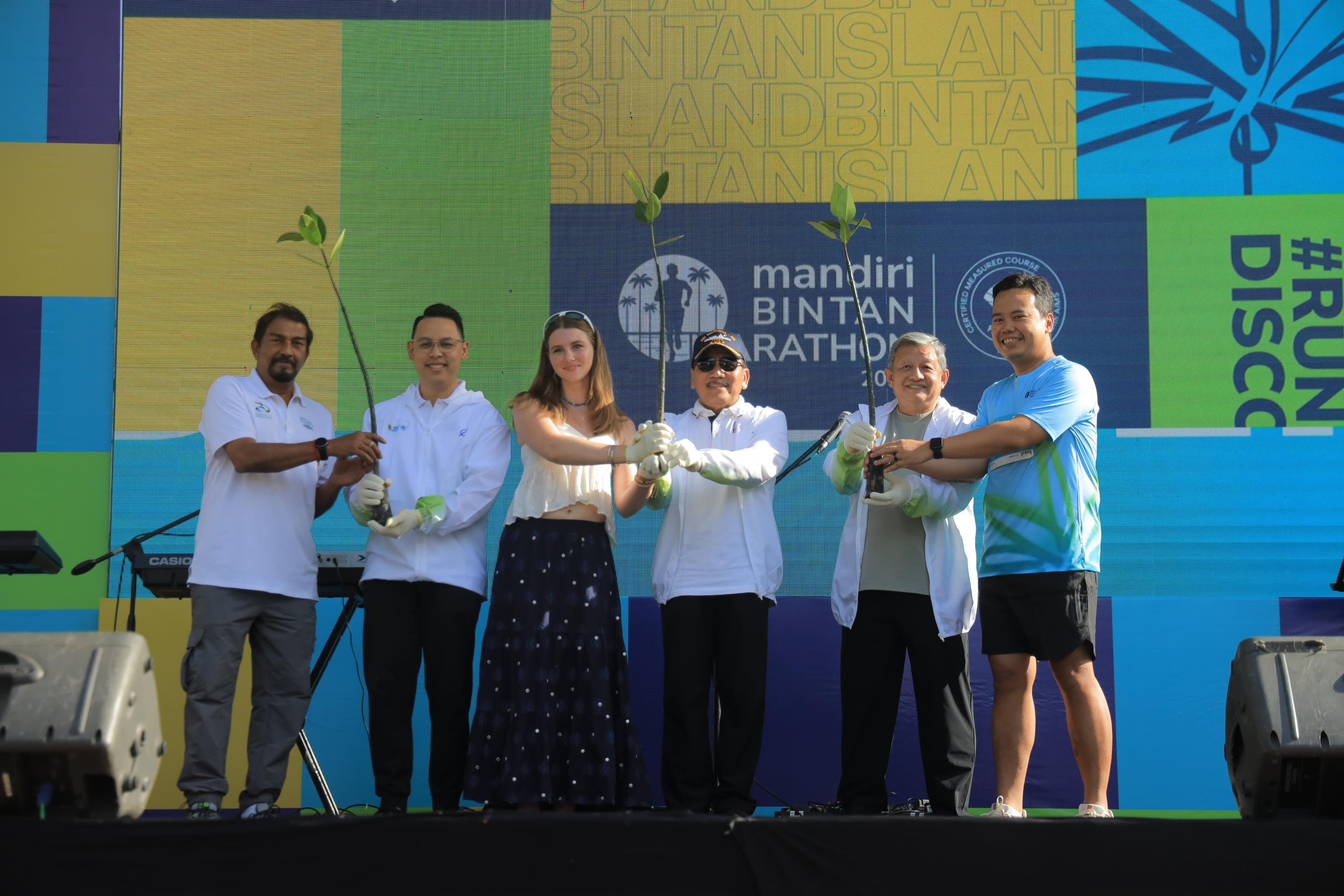 Mandiri Dorong Aksi Hijau di Bintan Marathon Lewat Livin’ Planet