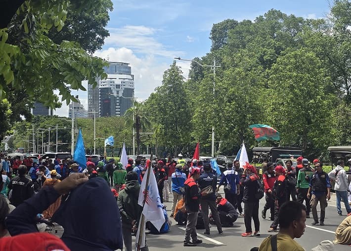 Buruh Minta UMP Naik Jadi Rp6 Juta, Pemprov Jakarta Masih Tunggu Arahan Pusat