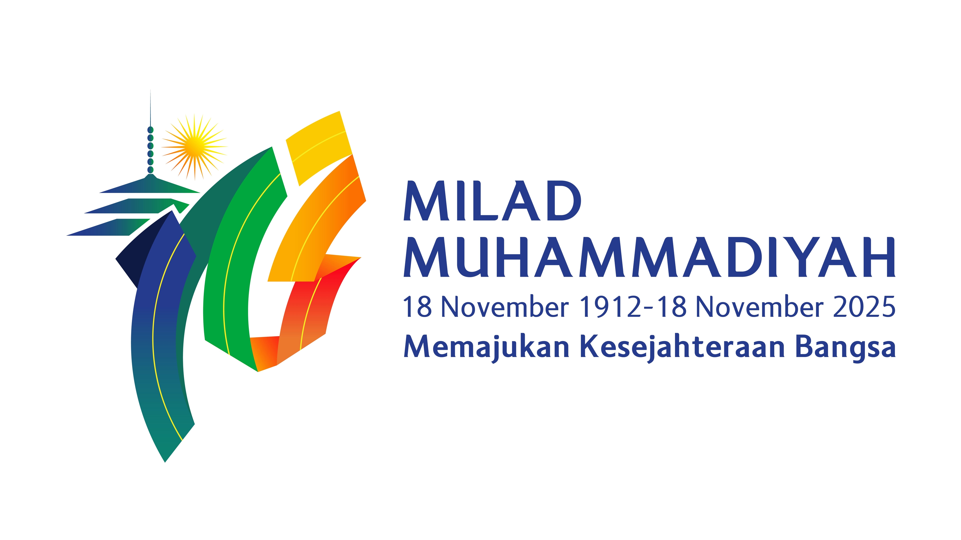 Link Resmi Download Logo Milad Muhammadiyah ke-113 dan Maknanya
