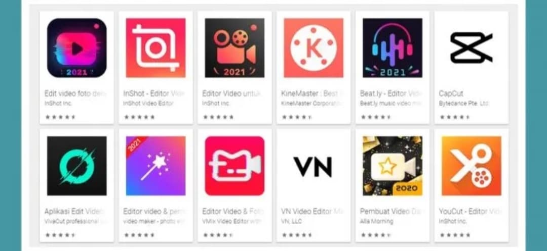Rekomendasi Aplikasi Edit Video Ringan dan Gratis di HP (Android & iPhone)