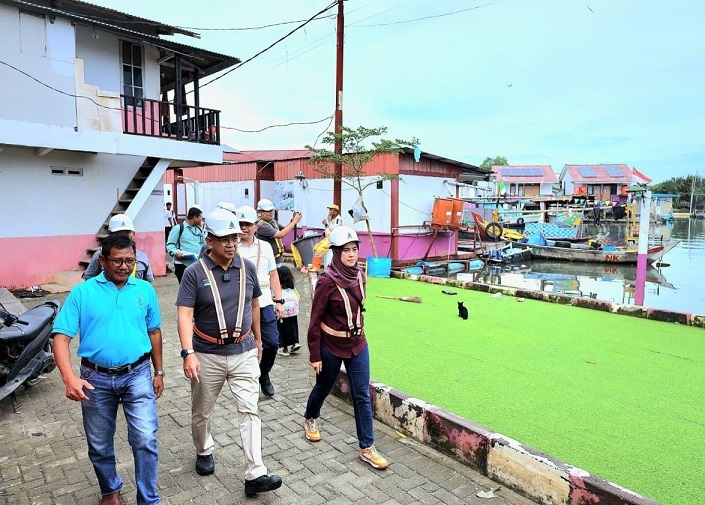 Wujudkan Keadilan Air Bersih, PAM Jaya Bangun Akses Perpipaan di Muara Angke