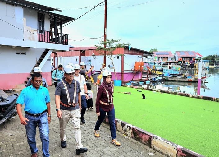 Wujudkan Keadilan Air Bersih, PAM Jaya Bangun Akses Perpipaan di Muara Angke