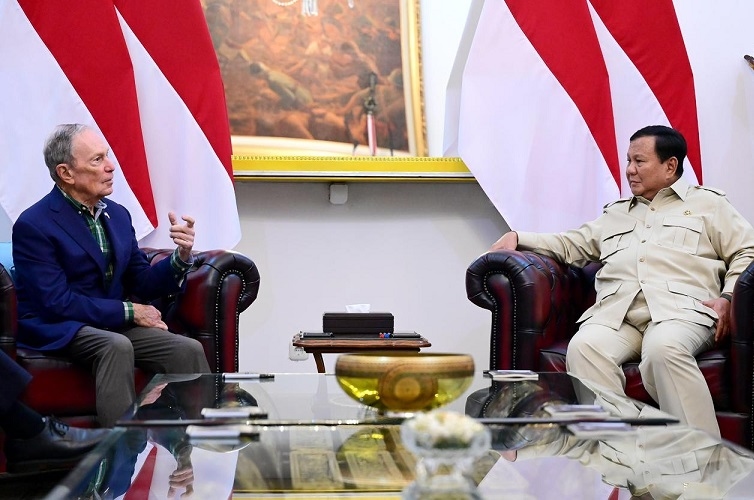 Presiden Prabowo Terima Michael Bloomberg, Bahas Potensi Kerja Sama dengan Danantara
