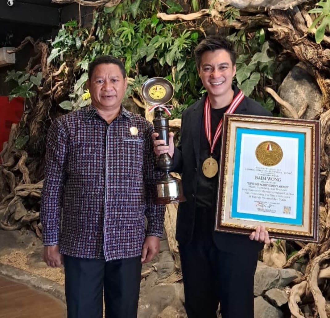 Baim Wong Sabet Penghargaan LEPRID, Proses Kreatif Selalu Tanpa Kompromi