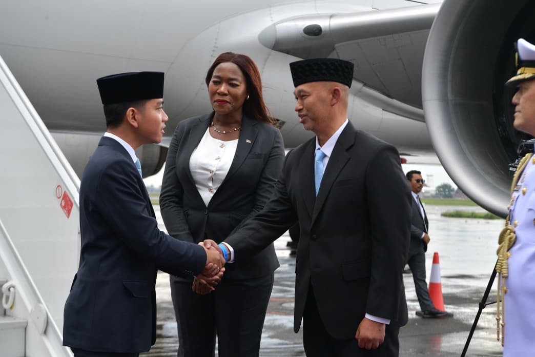 Tiba di Johannesburg, Gibran Disambut Menteri Energi Afrika Selatan dan Tarian Pantsula