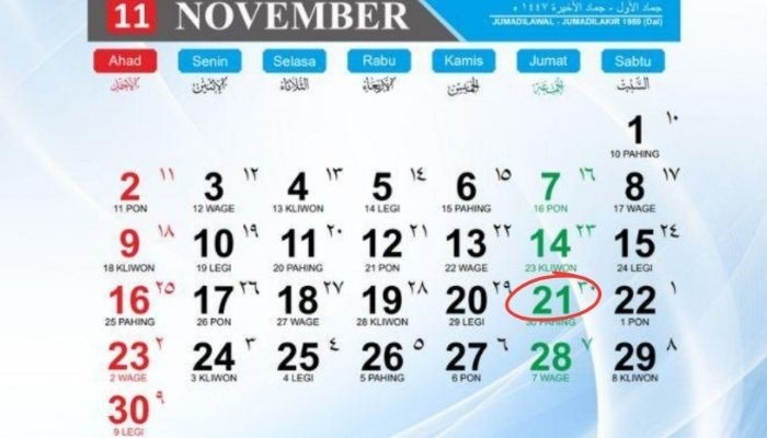 Hari Ini Tanggal Berapa Hijriah? Cek Kalender Islam 21 November 2025