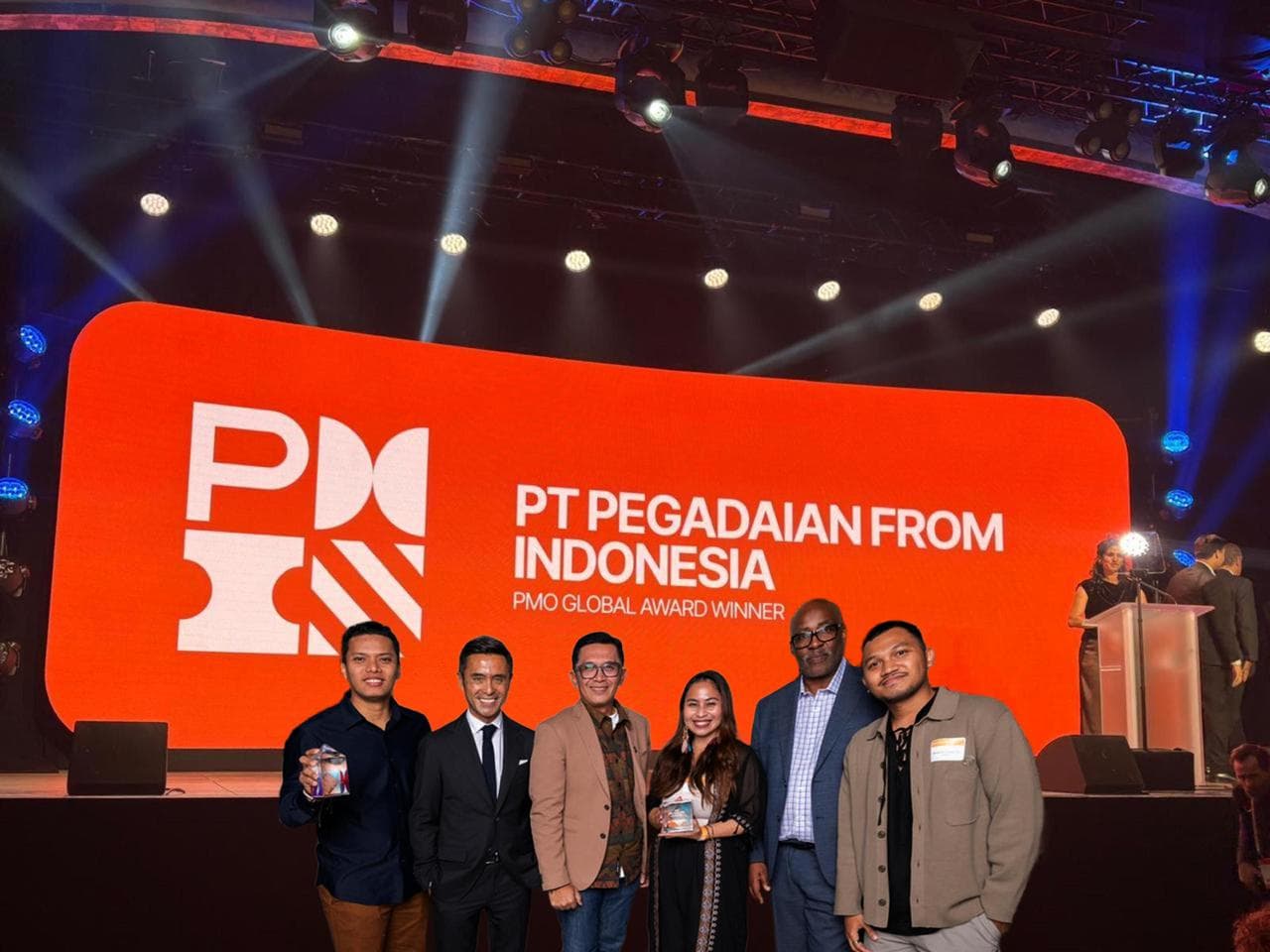 Pegadaian Sabet Gelar World Champion di PMO Global Awards 2025