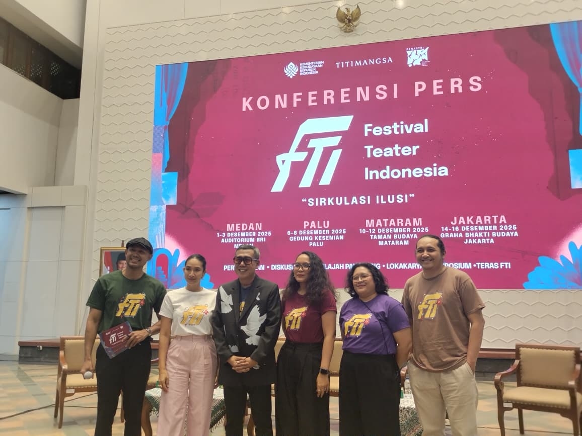 Festival Teater Indonesia 2025 Digelar di Empat Kota, 20 Pertunjukan dan Ragam Seni