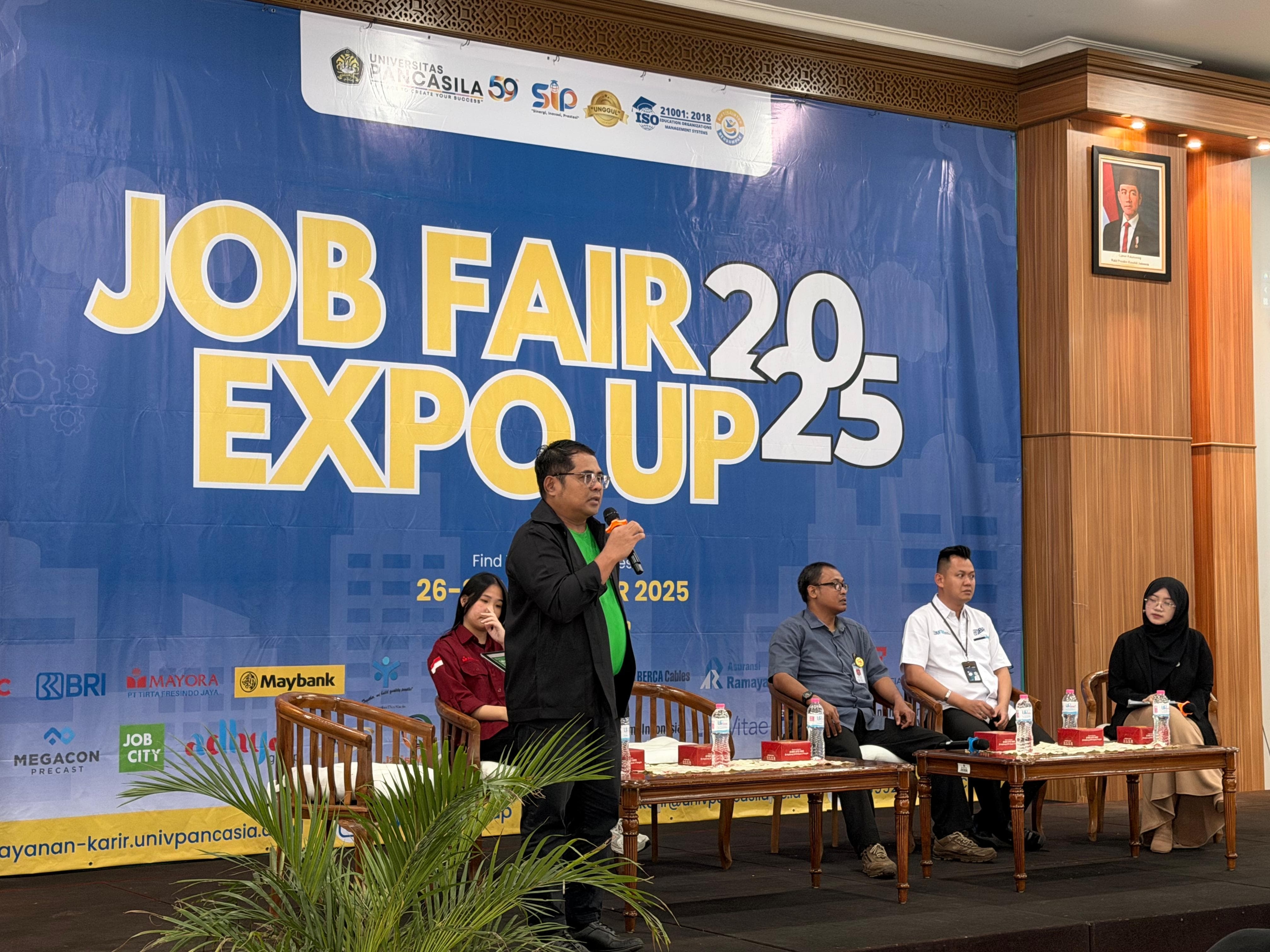 JobCity.id Manfaatkan Teknologi AI Melalui Job Fair Universitas Pancasila 2025