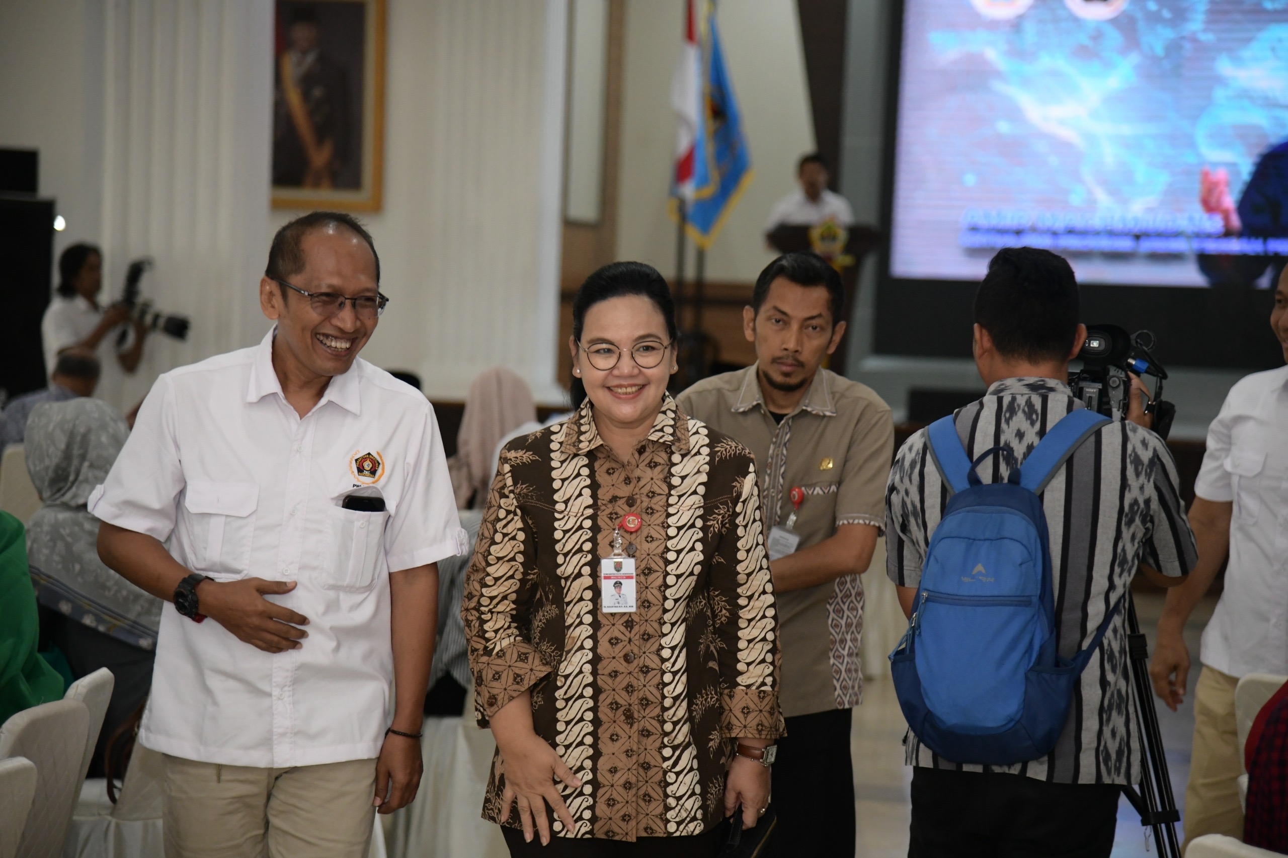 Hadiri Pelantikan Pengurus PWI Jateng, Wali Kota Agustina: Media adalah Mitra Strategis Pemerintah