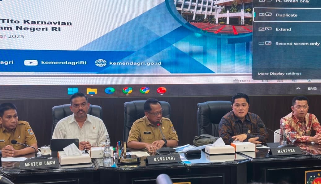 Kemendagri Gandeng Kemenpora dan KemenUMKM Maksimalkan Stadion untuk Genjot PAD