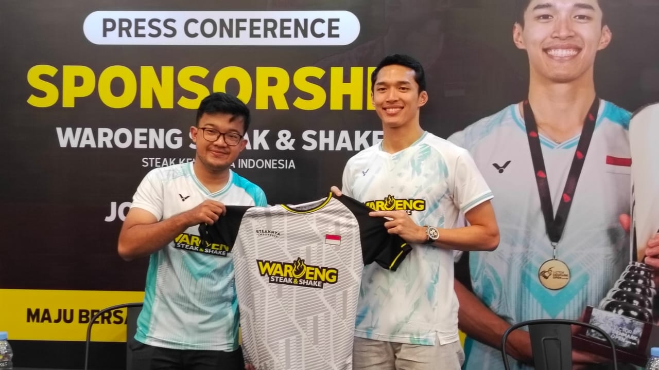 Jonatan Christie Dapat Dukungan Waroeng Steak, Pasang Target Juara di BWF World Tour Finals