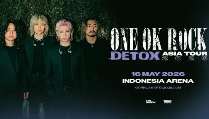 Cara Pesan Tiket Konser ONE OK ROCK Jakarta 2026, Lengkap dengan Harga dan Kategorinya