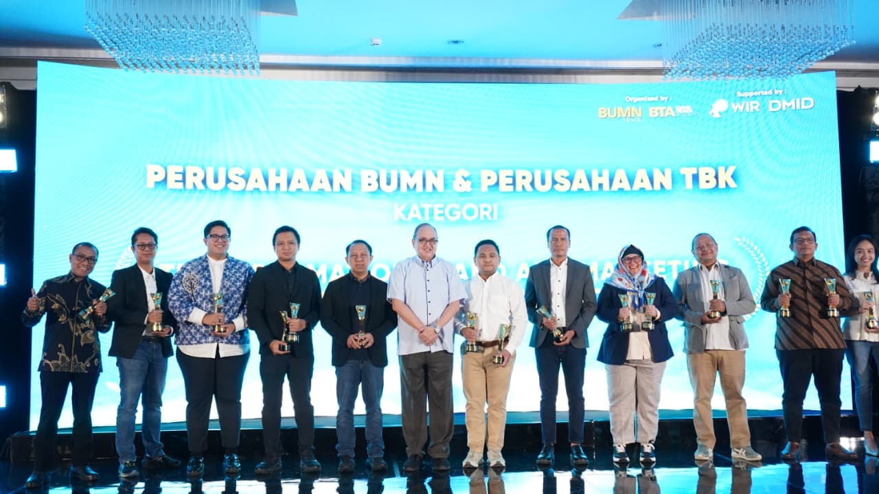 Usung Inisiatif Branducation, PTPN Group Raih Dua Penghargaan dalam BBMA 2025