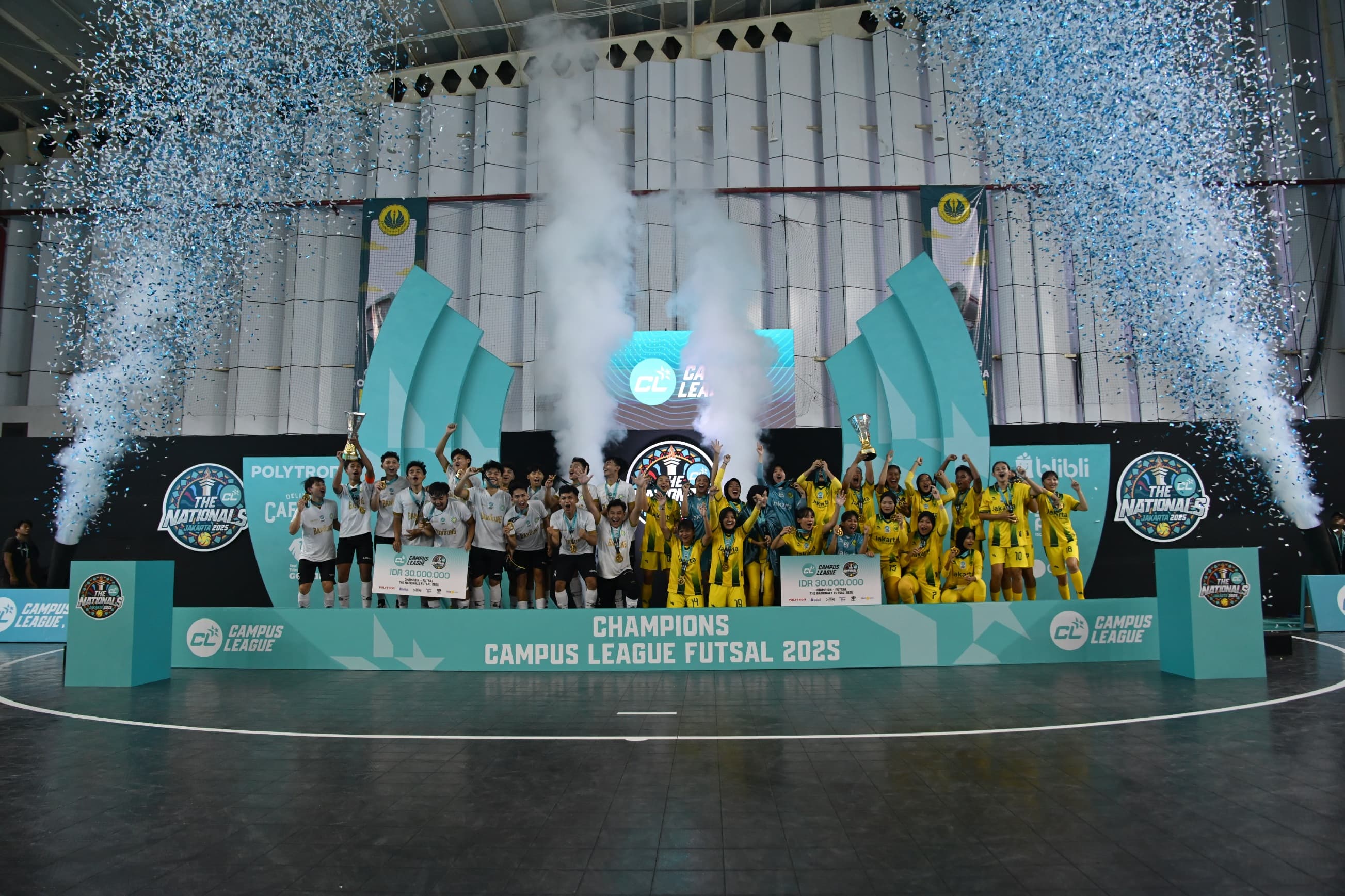 UINSGD & UNJ Juara! Campus League Futsal 2025 Mantapkan Fondasi Liga Kampus Nasional