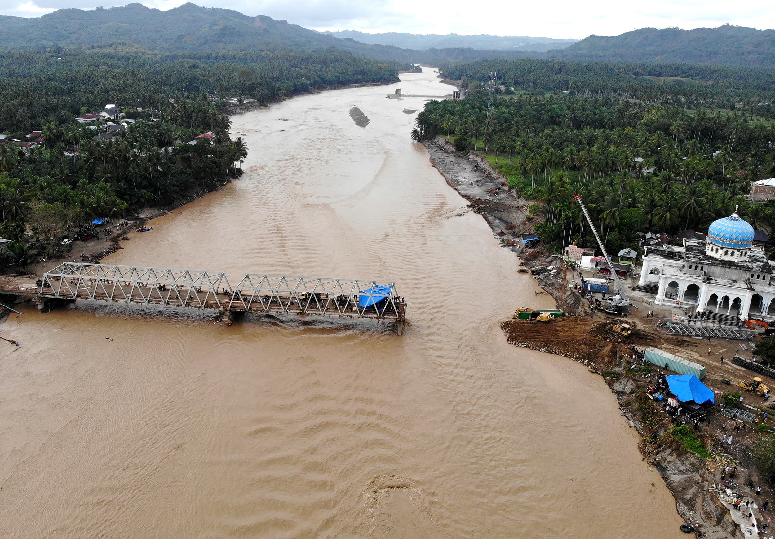 Jembatan Bailey di Teupin Mane Rampung, Jadi Urat Nadi Pulihkan Akses Darat