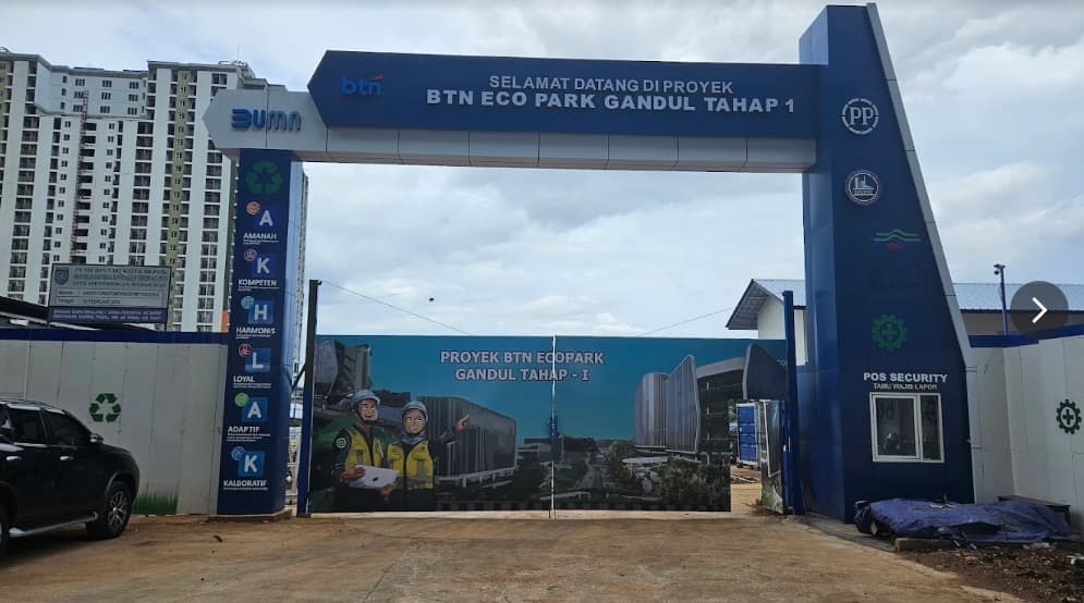 PTPP Rampungkan BTN Ecopark Gandul Tahap I