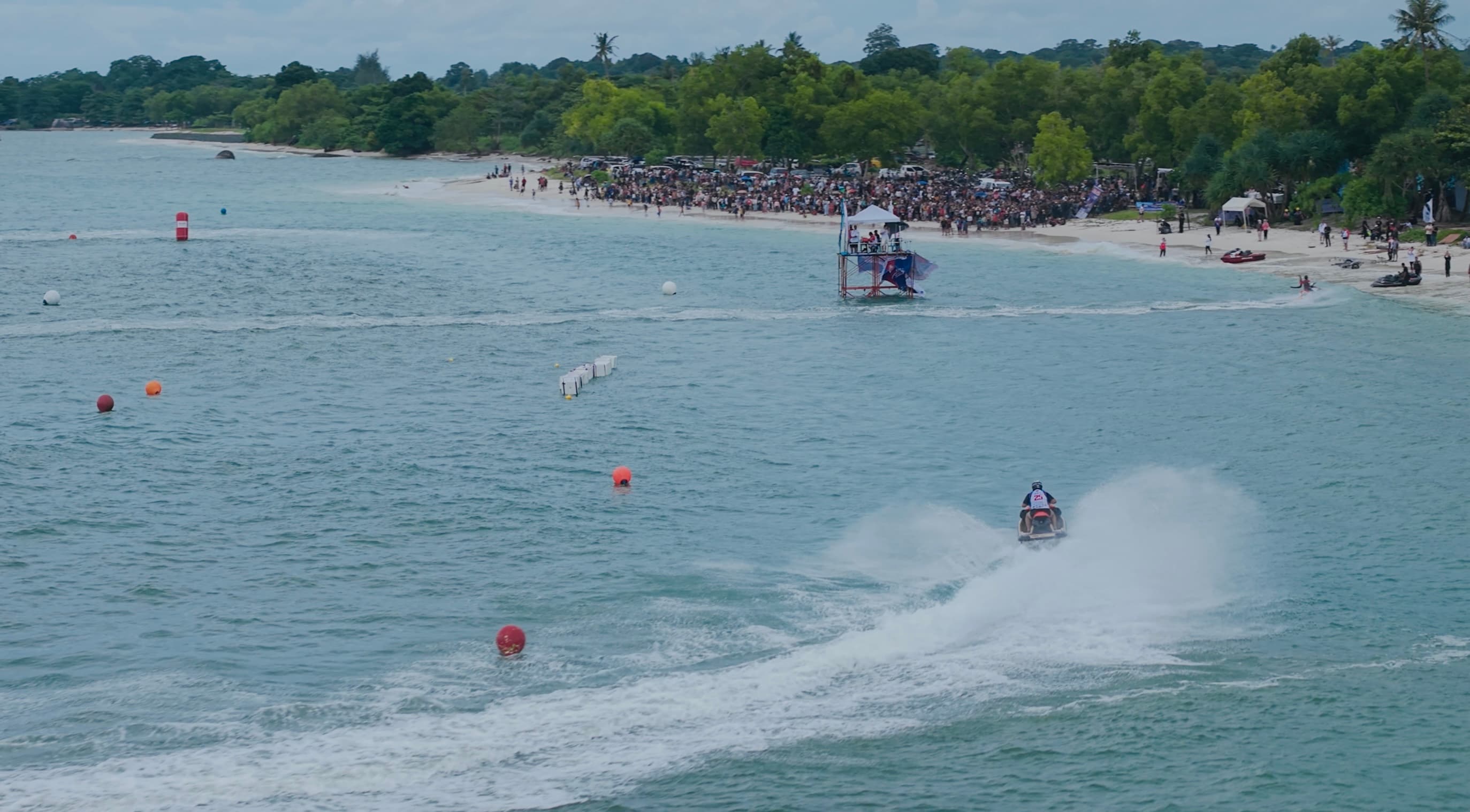 Bangka Belitung Sukses Lahirkan Satu Juara Nasional Aquabike di Festival Meriah di Tanjung Tinggi