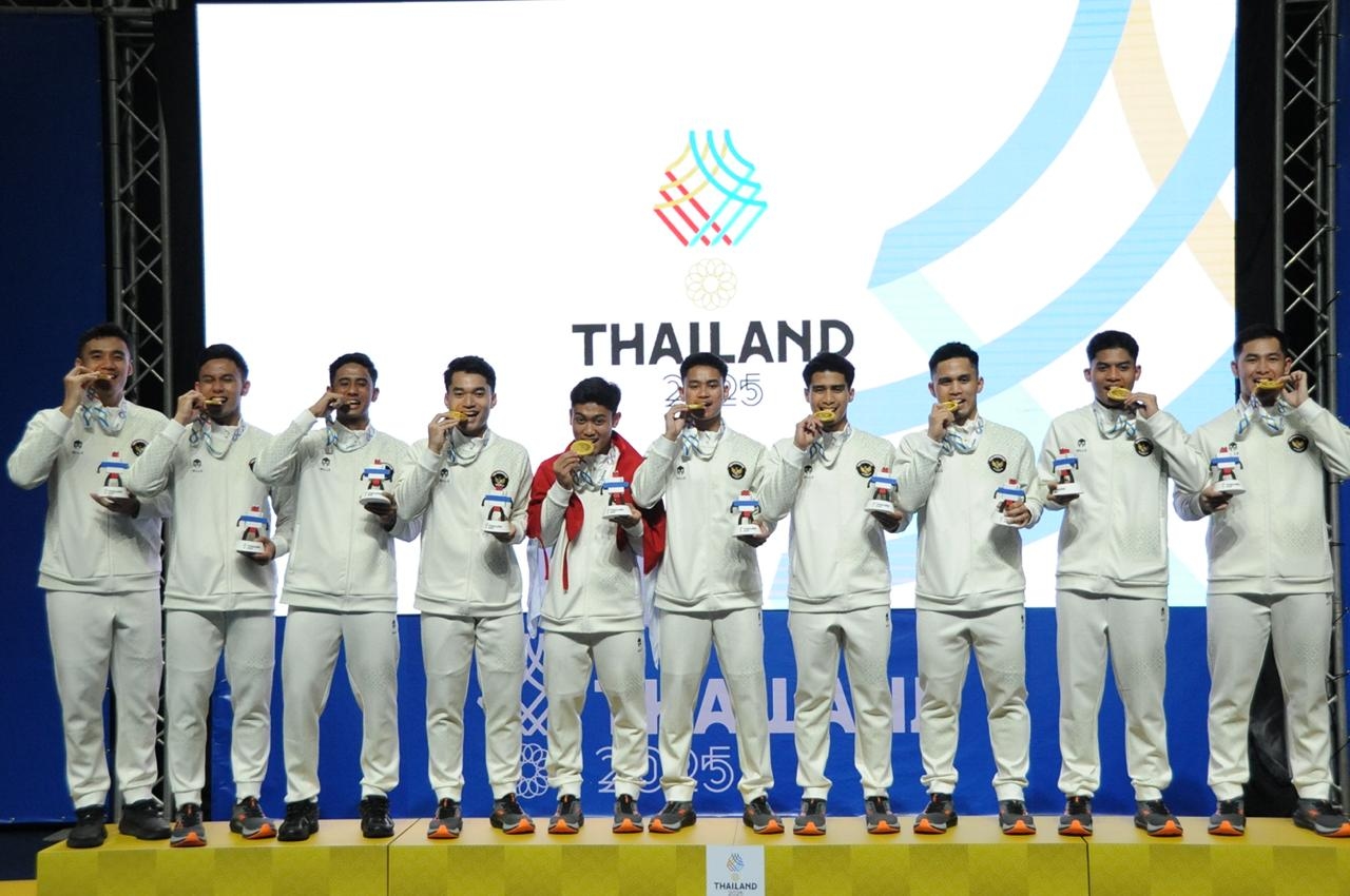 SEA Games: Bungkam Malaysia 3-0, Tim Bulutangkis Putra Indonesia Kunci Emas Plus Pertahankan Gelar