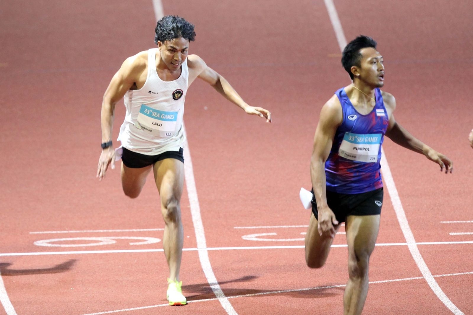 SEA Games: Dibayangi Cedera Lutut Kiri, Lalu Zohri Harus Puas Raih Perak di Nomor 100 Meter