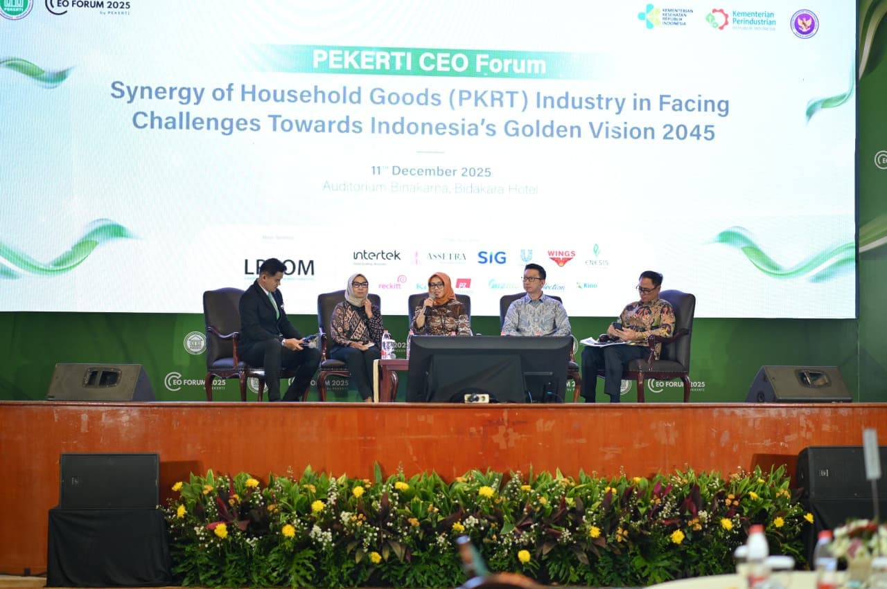 PEKERTI Perkuat Kolaborasi Industri PKRT Lewat CEO Forum 2025