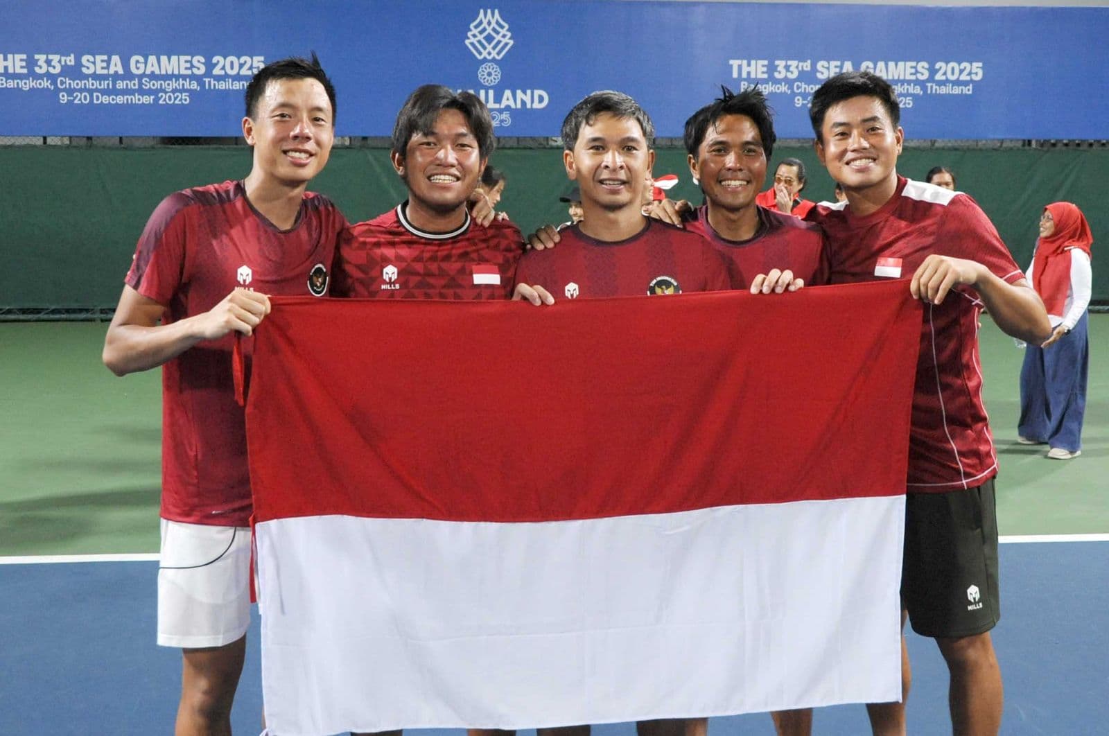 SEA Games: Dominasi Total di Bangkok, Tenis Indonesia Kawinkan Emas Beregu Putra-Putri