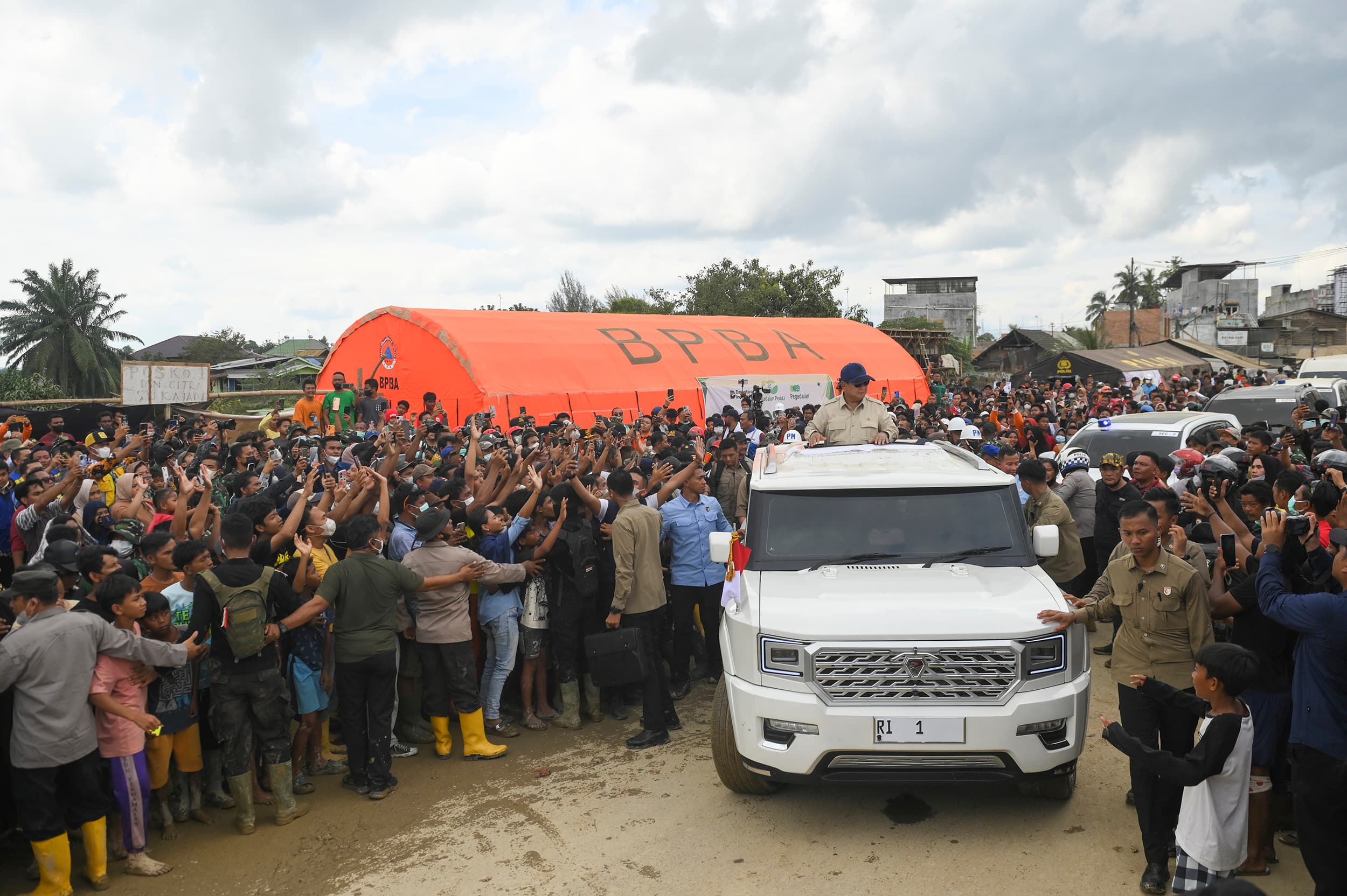 BNPB Bantah Tenda Pengungsian di Aceh Tamiang Baru Terpasang Jelang Kedatangan Prabowo