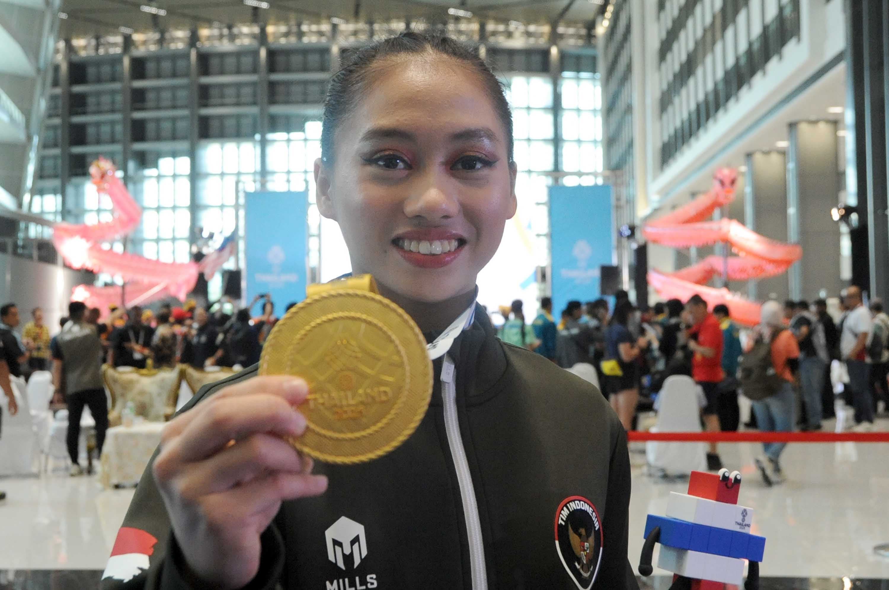 SEA Games: Timnas Wushu Indonesia Capai Target, Tambah Dua Emas dari Nomor Taolu