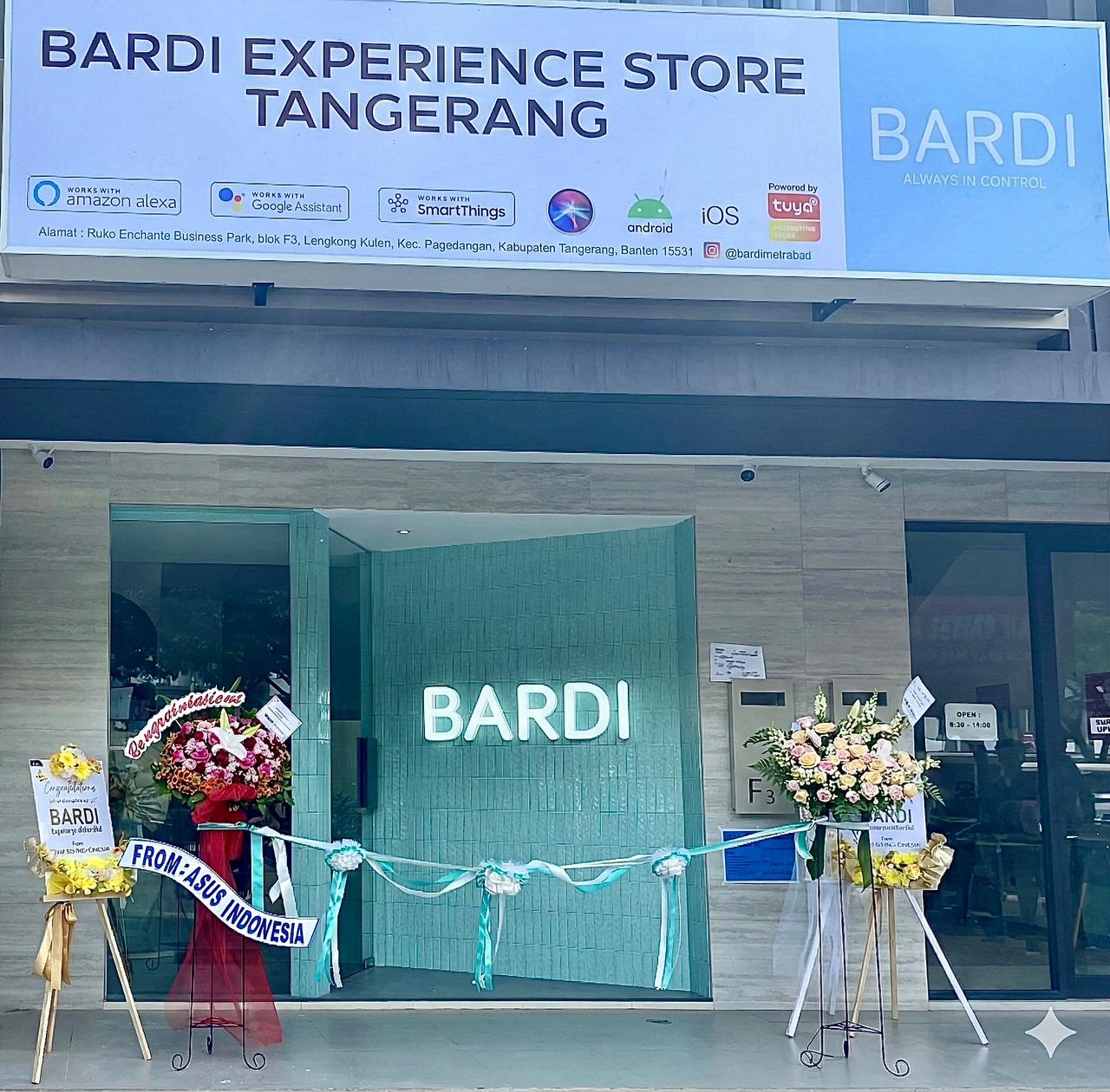 BARDI Smart Home Resmi Membuka BARDI Experience Store BSD