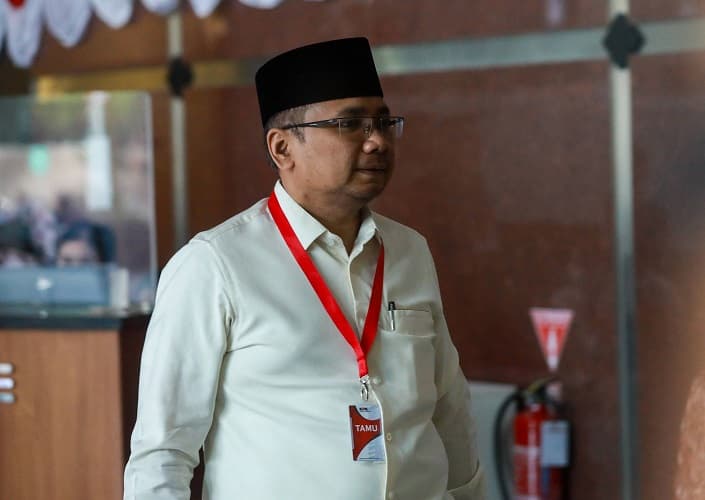 Penuhi Panggilan KPK Terkait Korupsi Kuota Haji, Gus Yaqut Irit Bicara