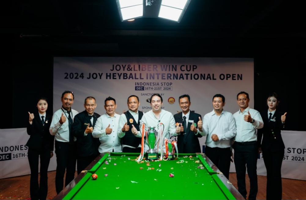 Hendra Kurniawan dan Carabao Billiards Indonesia Kolaborasi dengan Joy Billiards dalam Turnamen Heyball Berhadiah 22 Miliar Rupiah