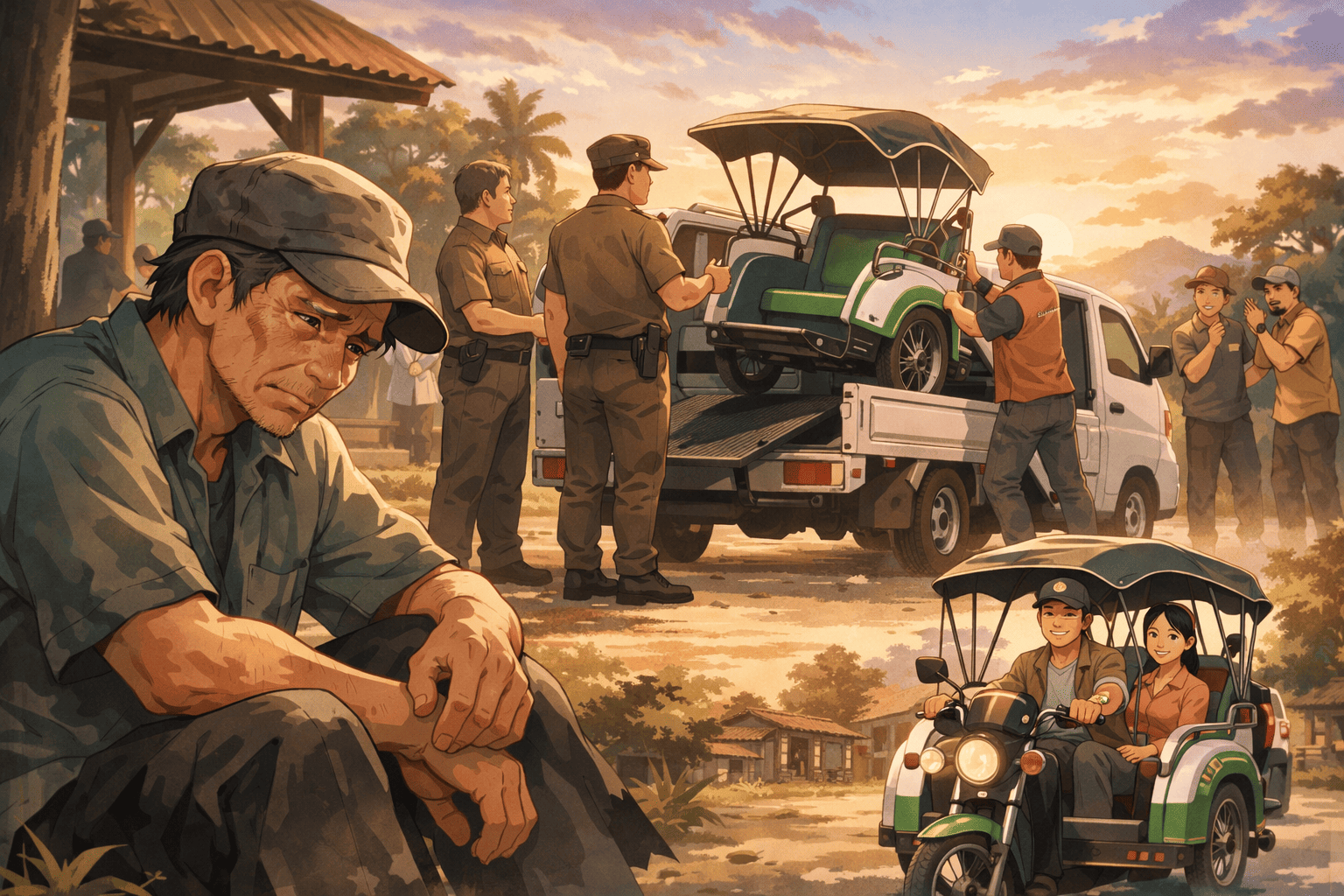 Becak Listrik Bantuan Presiden Prabowo di Brebes Sempat Ditarik BUMDes, Ini Kronologi Lengkapnya