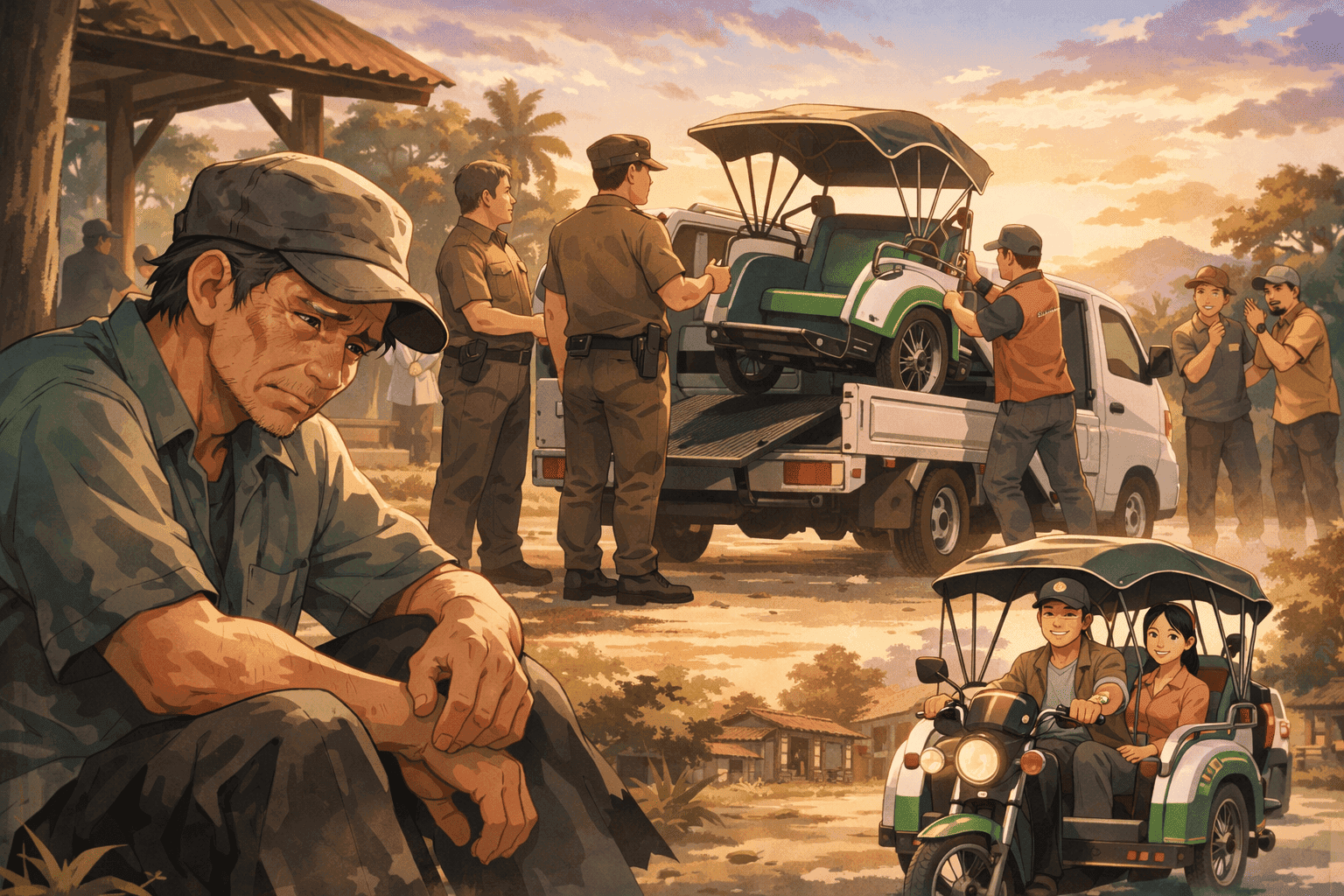 Becak Listrik Bantuan Presiden Prabowo di Brebes Sempat Ditarik BUMDes, Ini Kronologi Lengkapnya