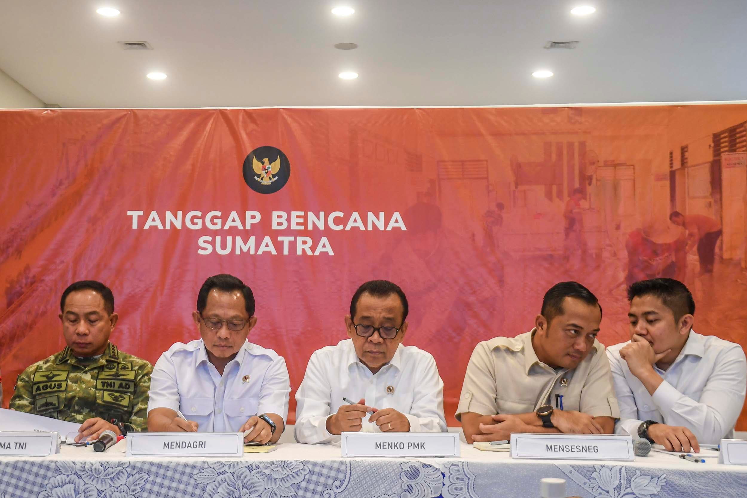 Pratikno Ungkap Progres Pascabencana: Hunian Mulai Dibangun, 90 Persen Jalan Nasional Pulih