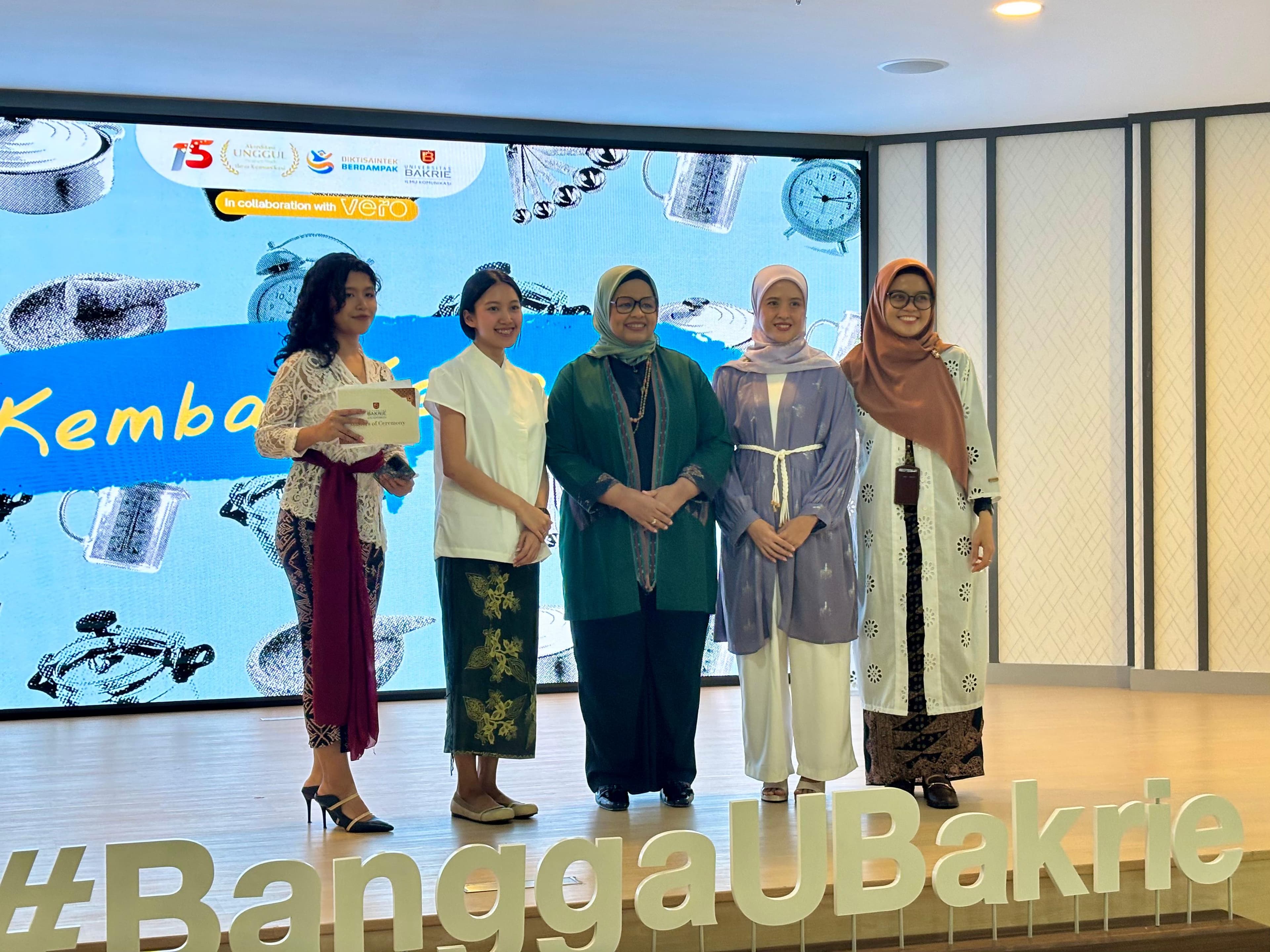 Mahasiswa Ilmu Komunikasi Universitas Bakrie Angkat Isu Budaya Lewat Kampanye #KembaliKeDapur