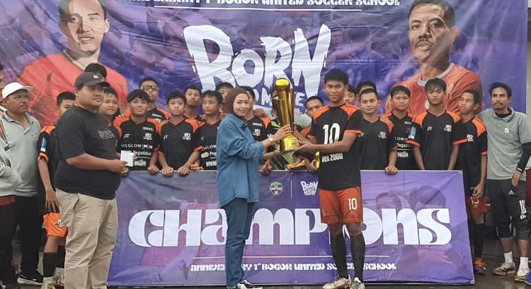 Sempurna, Villa 2000 Raih Juara dan Dua Gelar Individual di Turnamen Anniversary Bogor United
