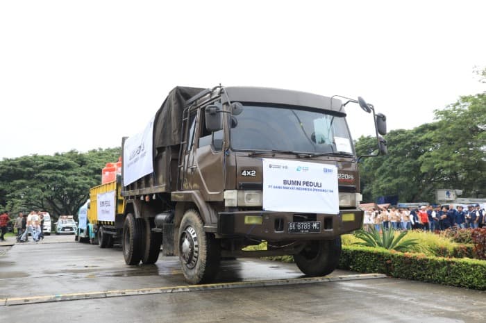 Danantara dan BP BUMN Kerahkan 1.000 Relawan dan 109 Truk Bantuan Tangani Bencana Sumatera