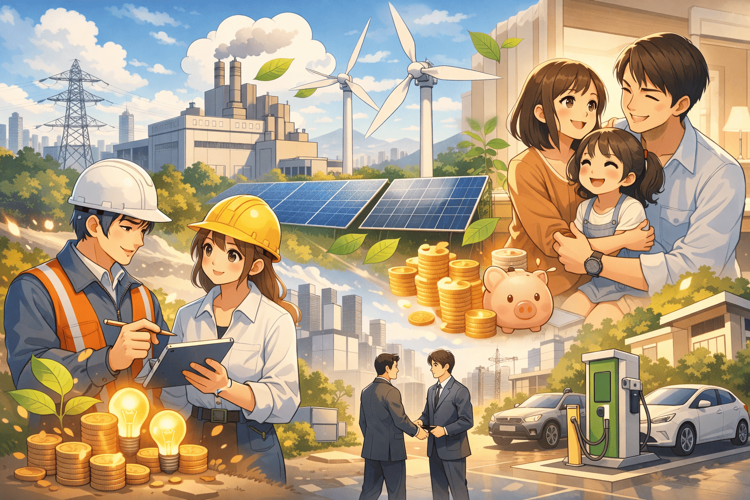 Bagaimana Peningkatan Efisiensi Produksi Energi Bisa Turunkan Biaya dan Harga bagi Konsumen? Simak Penjelasannya!