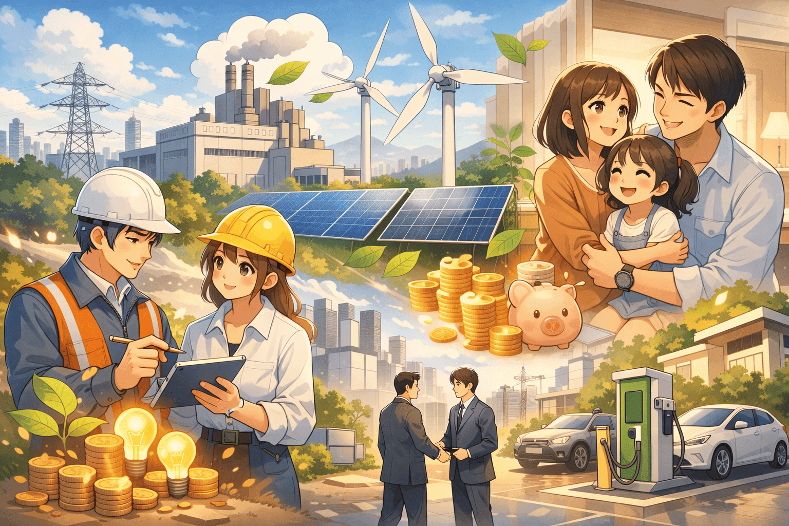 Bagaimana Peningkatan Efisiensi Produksi Energi Bisa Turunkan Biaya dan Harga bagi Konsumen? Simak Penjelasannya!