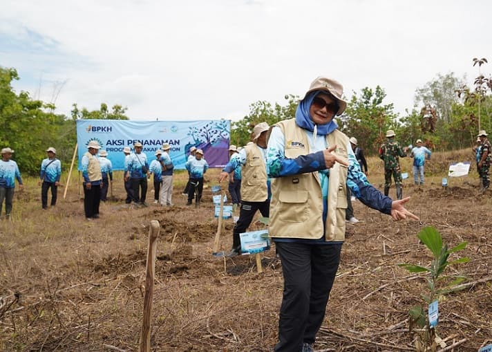 Perkuat Ekosistem Lingkungan dan Ekonomi Umat, BPKH Luncurkan Program Wakaf Pohon di Gunungkidul