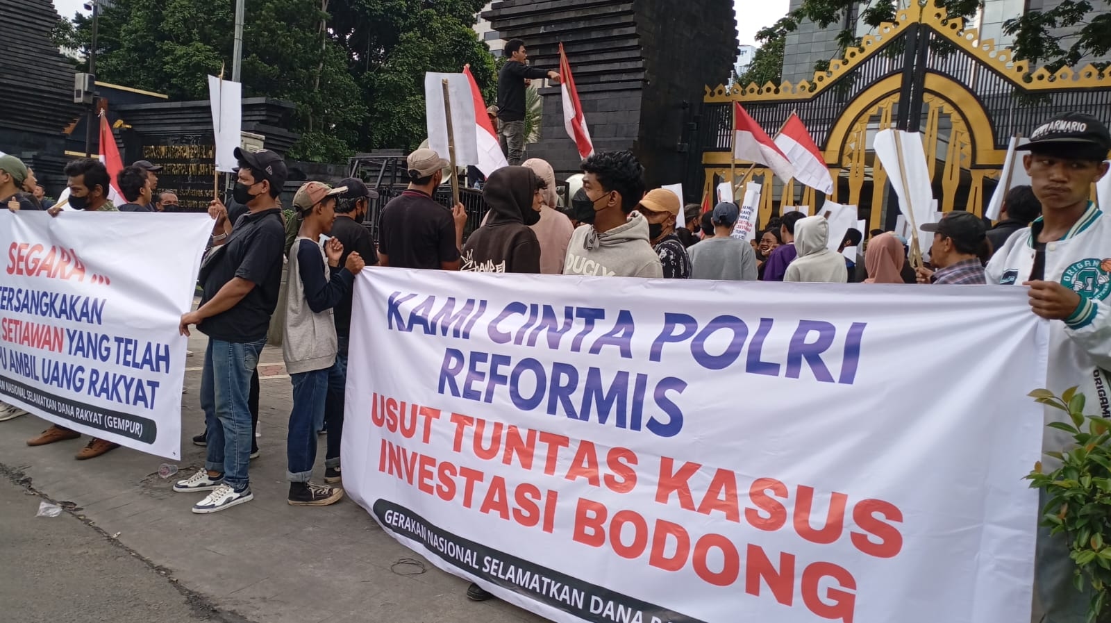 Gempur Desak Polda Metro Jaya Usut Tuntas Kasus Investasi Bodong Rp362 Miliar