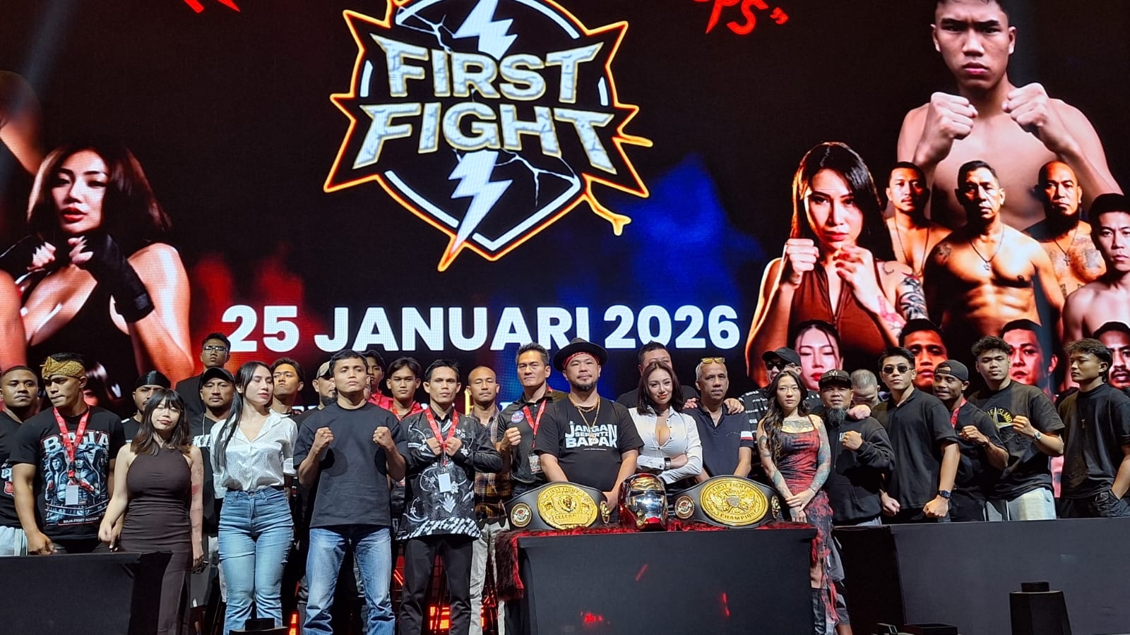 First Fight Jilid 2 Siap Dihelat Januari 2026, Sajikan Duel Pertarungan 1 Vs 3