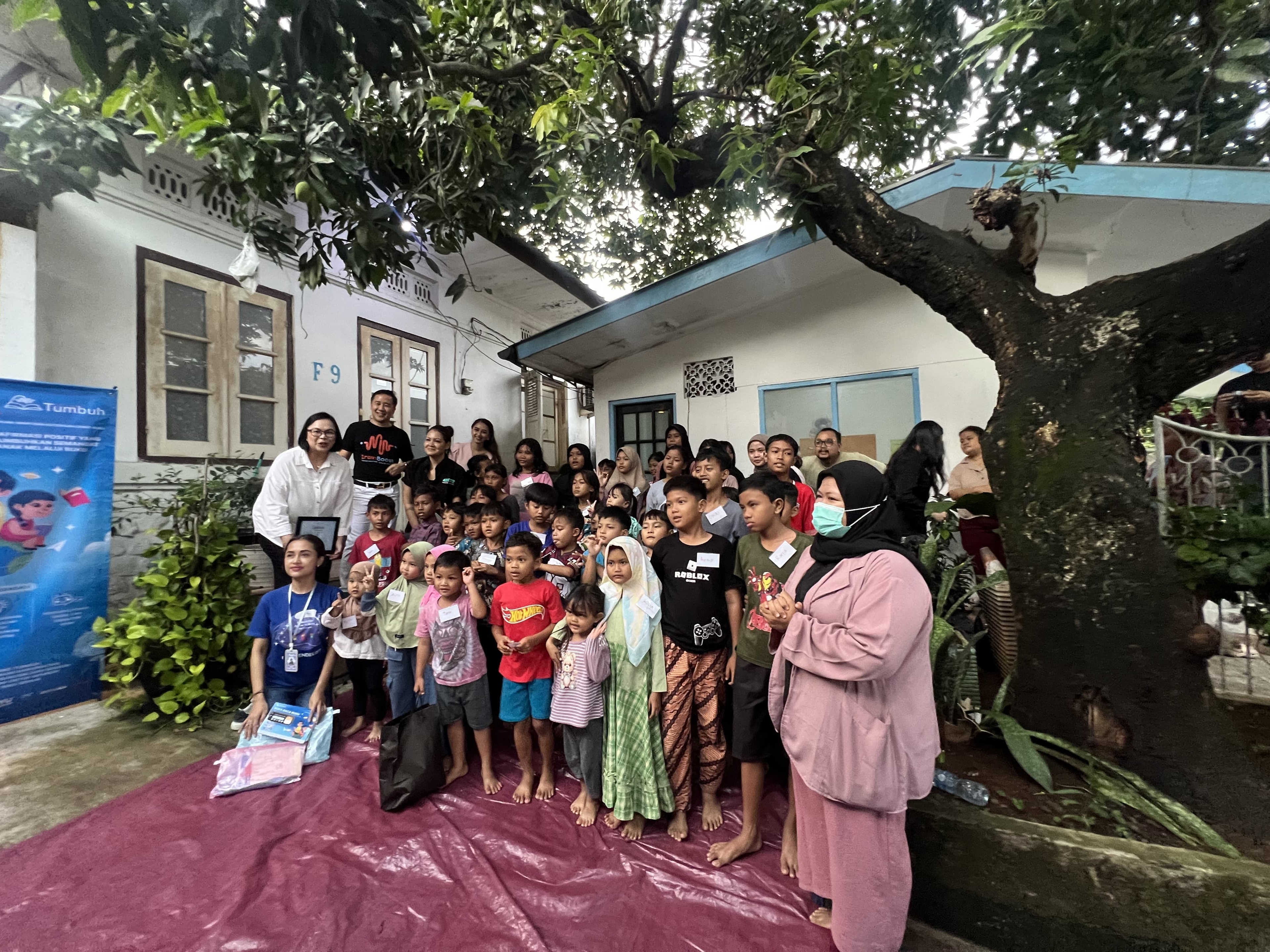 BrainBoost Salurkan Donasi Buku Anak Lewat Gerakan Sosial 'Gelombang Tumbuh'