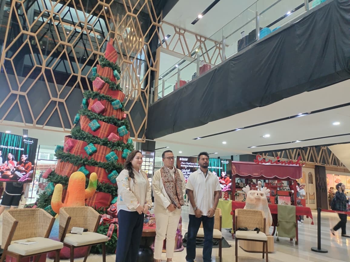 Sambut Libur Natal 2025 dan Tahun Baru 2026, Sarinah Targetkan 300 Ribu Pengunjung