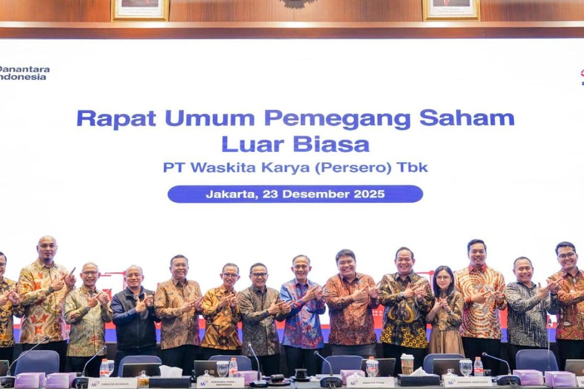 RUPSLB Waskita Karya Tetapkan Sutrisno Jadi Komisaris Utama