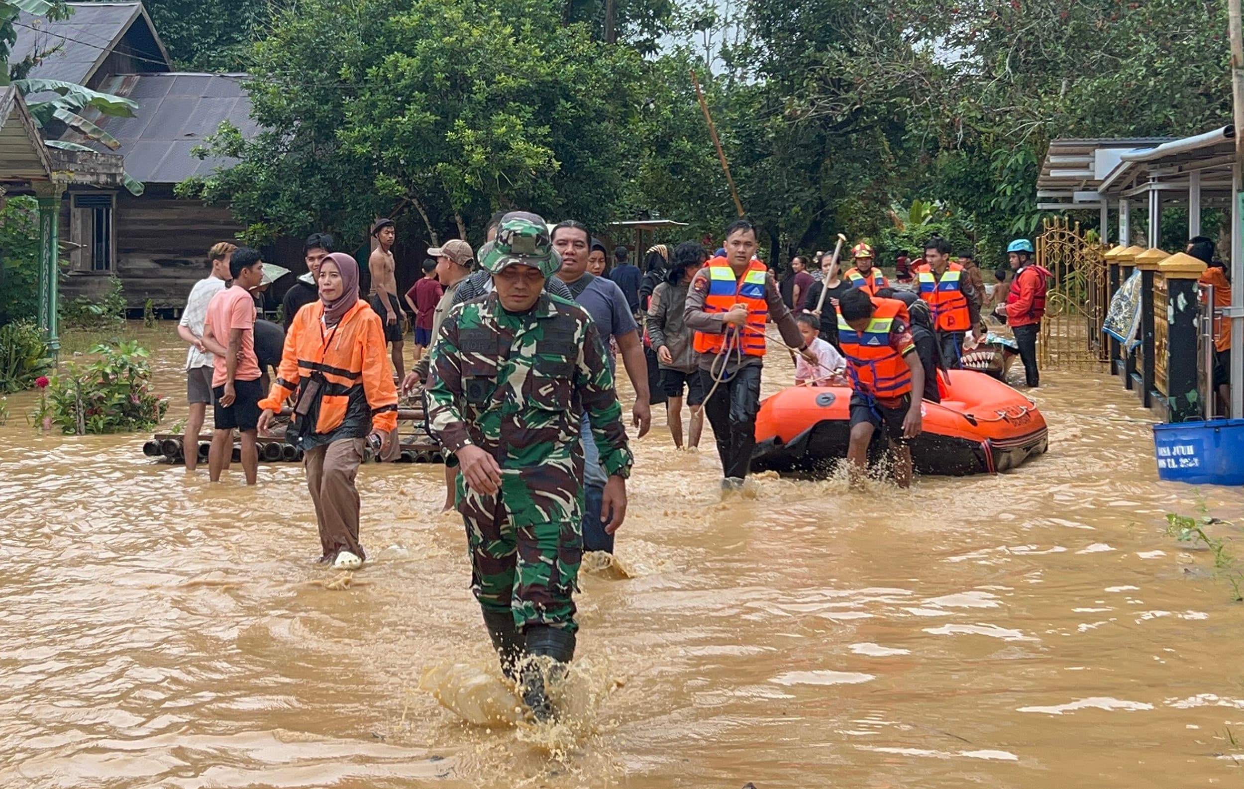 BNPB Waspadai Bencana Banjir di Kalimantan Saat Puncak Musim Hujan